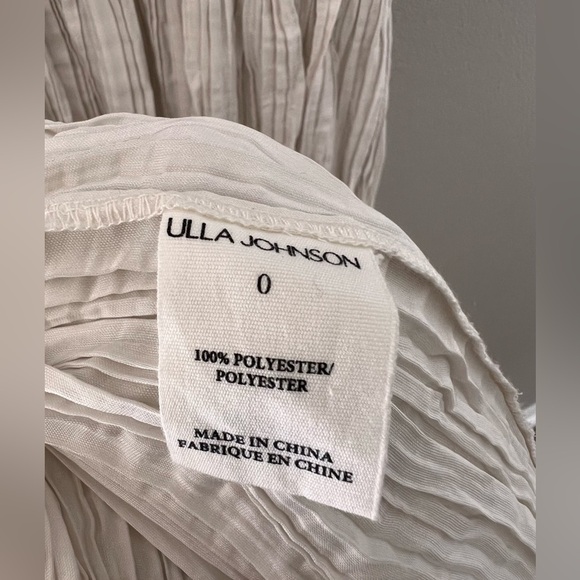 Ulla Johnson Ruched Tie Strap Maxi Dress Size 0 EUC - Picture 8 of 8